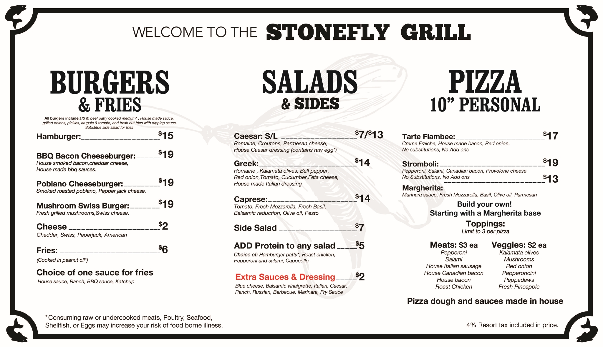 2025_Stonefly Grill_Menu board_sm